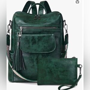 NWT Women’s leather backpack bag